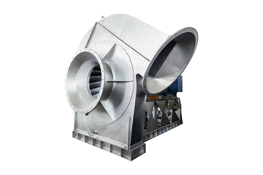 Industri perlindungan lingkungan - sistem pengolahan tanur putar limbah padat dan cair Kipas angin yang diinduksi