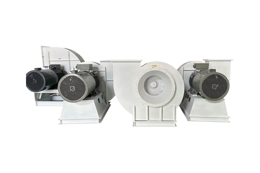 Industri perlindungan lingkungan - sistem pengolahan tanur putar limbah padat dan cair Kipas pasokan oksigen